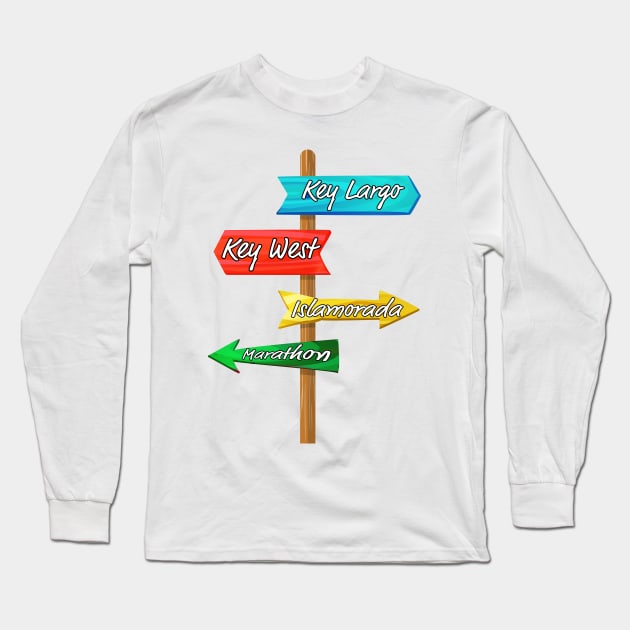 The Keys Long Sleeve T-Shirt by CreativePhil